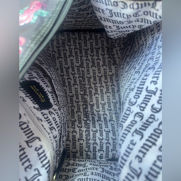 Juicy Couture weekender duffel bag Black floral - Picture 12 of 12